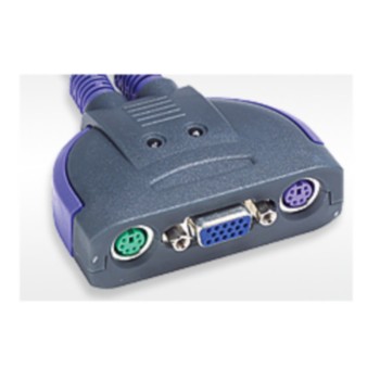 2포트 PS/2 KVM 스위치 (CS62S)