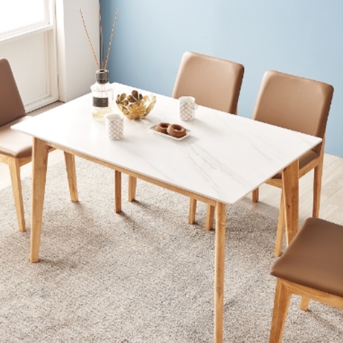 동서가구 바루키 세라믹 식탁 1200 (의자4개)_이미지