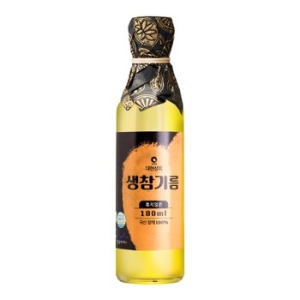 대현상회 저온압착 국산 생참기름 180ml