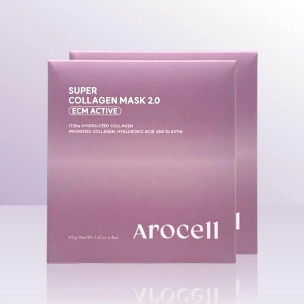아로셀 슈퍼 콜라겐 마스크 2.0 ECM ACTIVE (8매)_이미지