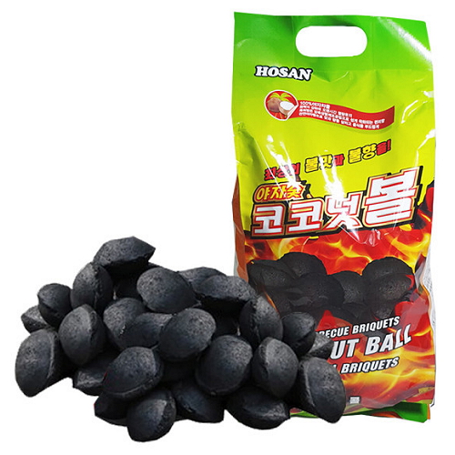 호산산업 야자숯 코코넛볼 2.9kg