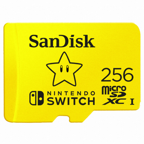 Sandisk 닌텐도 스위치 micro SD이미지입니다. 누르면 해당 게시물로 새창이동합니다.