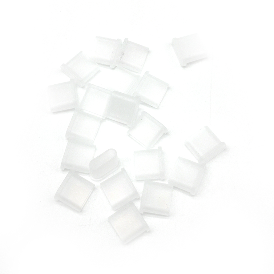 조이쿨 USB 먼지마개 투명 Type C Male 전용 (20개)_이미지