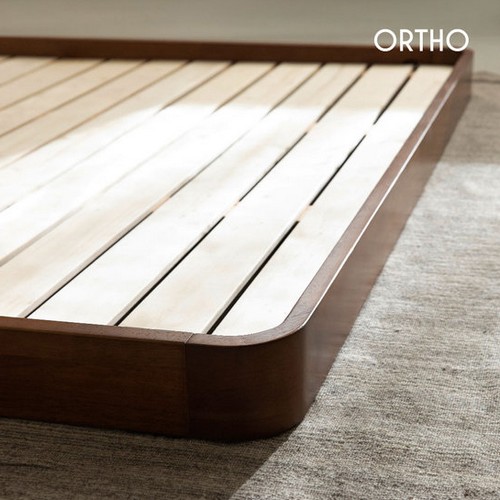 올쏘 진저 프라임 무헤드 원목 저상형 침대 Q (매트별도)_이미지