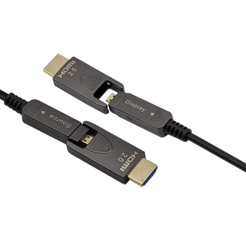 라인업시스템 LANSTAR HDMI 2.0 광 AOC 배관용 분리형 케이블 (LS-H20AOC80, 80m)_이미지