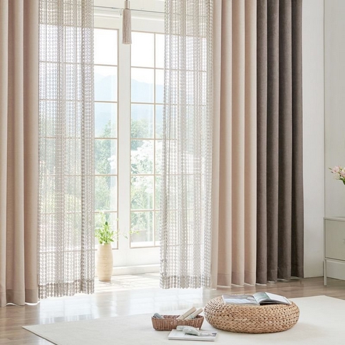 뷰하우스 겐트 아일렛 투톤 암막커튼 풀세트이미지입니다. 누르면 해당 게시물로 새창이동합니다.