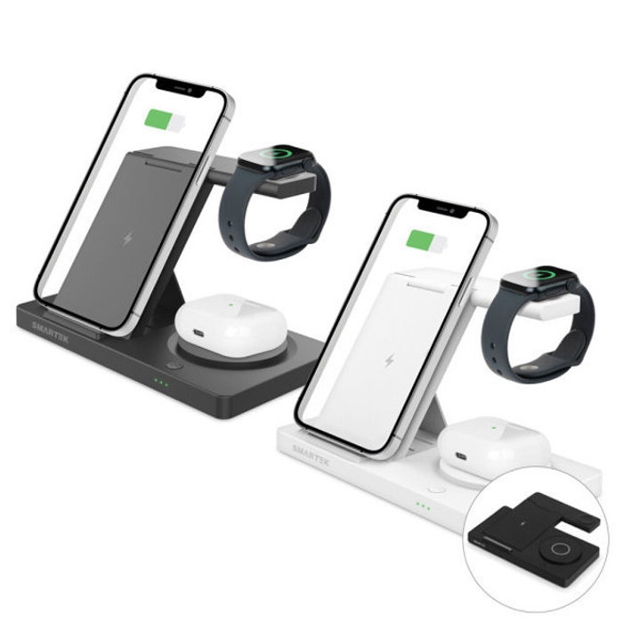 15W 접이식 멀티 무선충전기 STQC-AG3