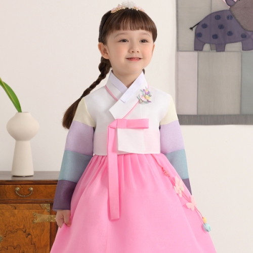 예가한복 WN7022 새나나래 여아한복/아동한복_이미지