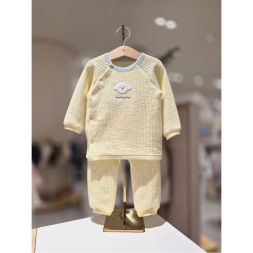 블루독베이비 10 신상 YE 도기쭈글퀼팅내의 145C7005403