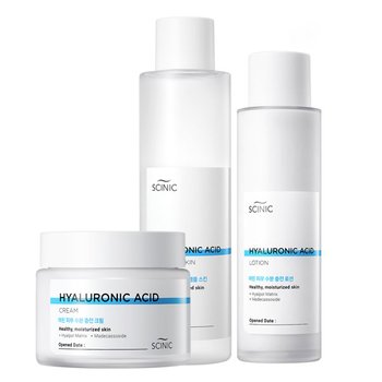 싸이닉 히아루론산 3종 대용량 스킨+로션+크림