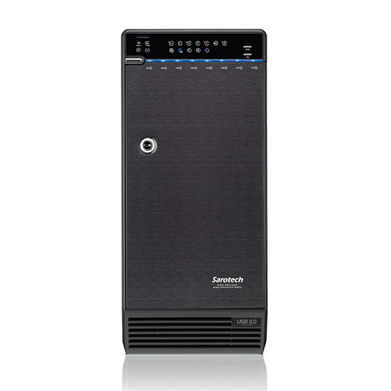 위즈플랫 새로텍 CyberNetor Super RAID System C8-US3 (96TB)
