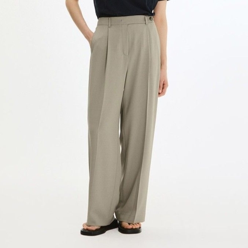 인동에프엔 시스티나 포멀 원턱 와이드 팬츠 AWWSLP21160