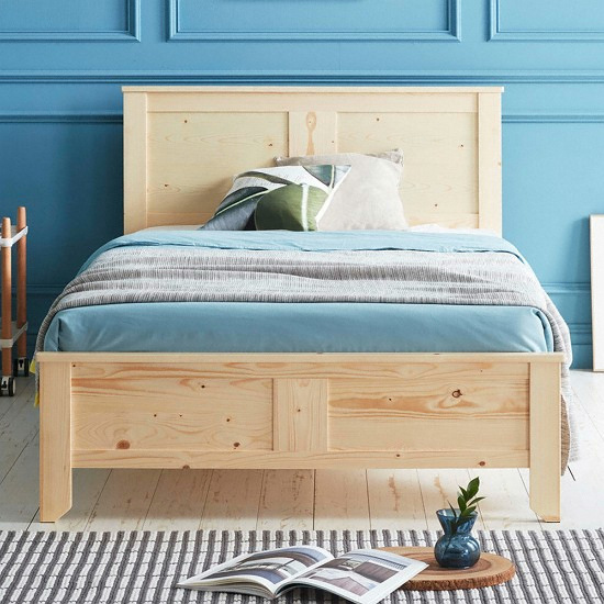 아씨방 핀란드 원목 침대 SS (매트별도)