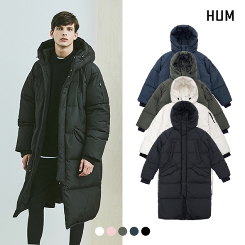 HUM 유니 앞판 덕다운 롱 패딩 점퍼_FHMWCUW761P이미지입니다. 누르면 해당 게시물로 새창이동합니다.