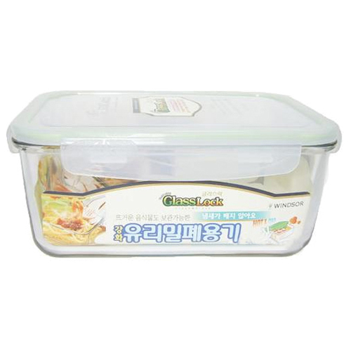  글라스락 직사각 1호 1.9L (RP-517) [1개]