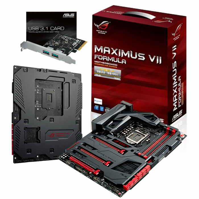 ASUS MAXIMUS VII FORMULA + USB3.1 CARD 아이보라_이미지