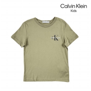 캘빈클라인 키즈 체스트 모노그램 반팔티 1B01B00612MOG_KI