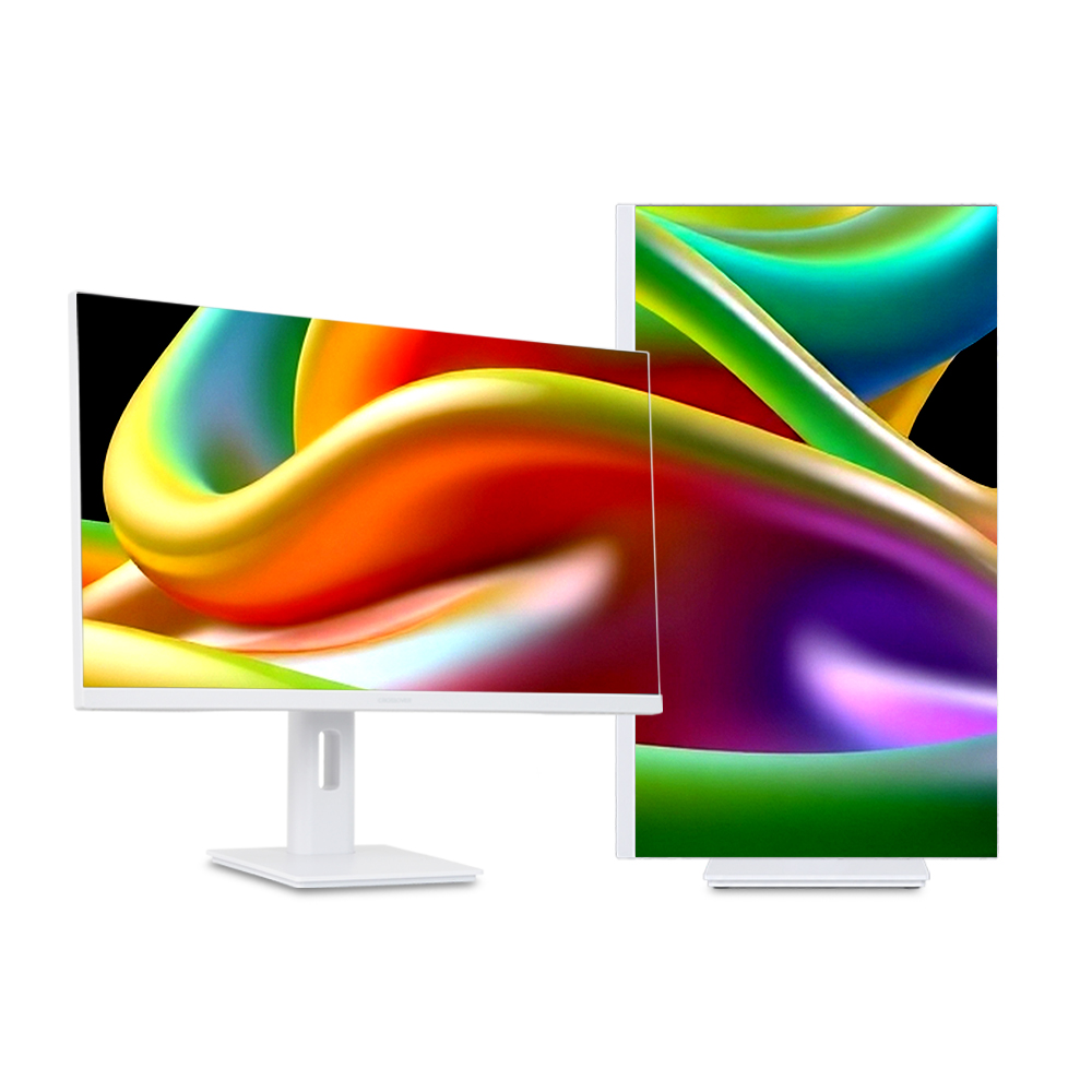 크로스오버 27QW129DM iPS QHD 게이밍 화이트 멀티스탠드 무결점