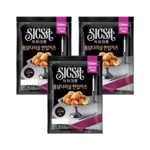 롯데웰푸드 식사이론 통닭다리살 한입 카츠 330g (3개)