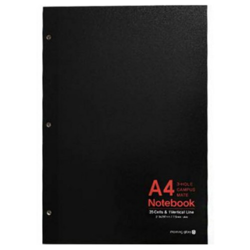 모닝글로리 5000 A4 3공 캠퍼스 패드노트