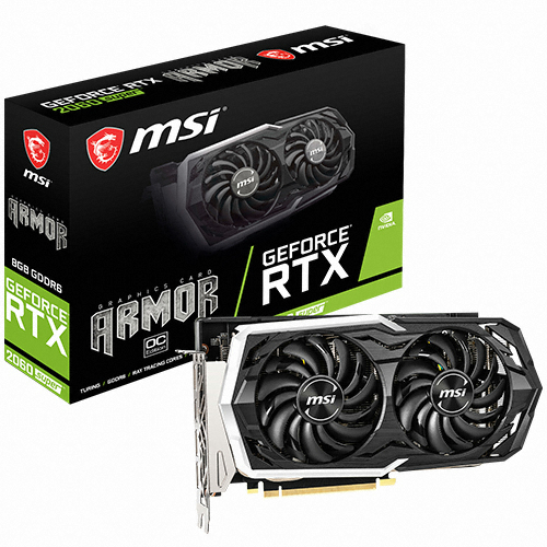 MSI 지포스 RTX 2060 SUPER 아머 OC D6 8GB : 다나와 가격비교