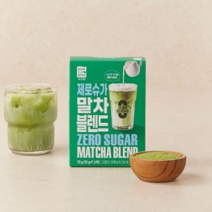 녹차원 제로슈가 말차 블렌드 10g 7개입 (1개)_이미지