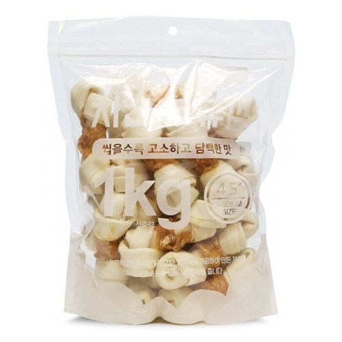 테비토퍼 테비 치킨 우유껌 4.5인치 1kg