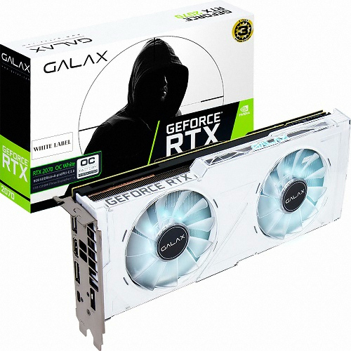 ������ GALAX ������ RTX 2070 WHITE LABEL OC D6 8GB
