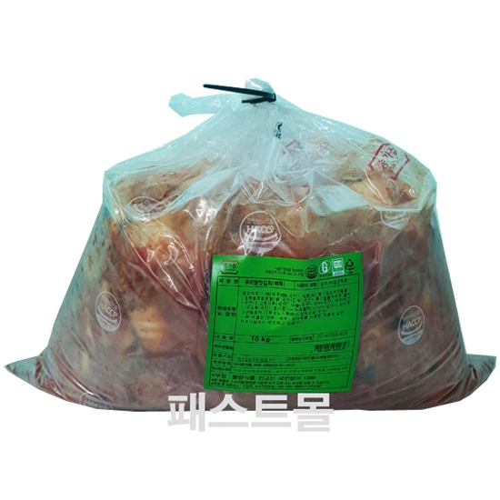 대상 종가집 우리땅 맛김치 백두 10kg (1개)