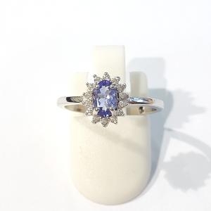 블루케이 블루탄자나이트 원석 반지 211202-04 탄생석