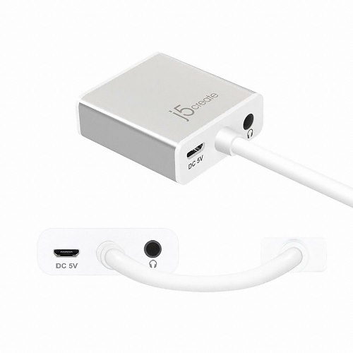 j5create HDMI to VGA 비디오 어댑터 (JDA213S)_이미지