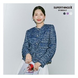 바이브리짓 X슈퍼띵스 슈띵 트위드 자켓 228267