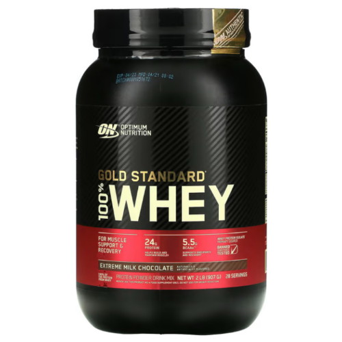 옵티멈뉴트리션 골드 스탠다드 웨이 익스트림 밀크 초콜릿 907g (해외) (2개)
