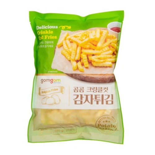크링클컷 감자튀김 650g