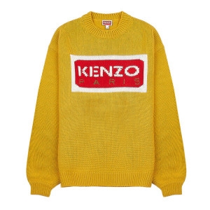 겐조 남성 로고 울 니트탑 FD65PU4263LA 40 FD65PU4263LA4000