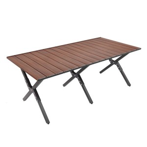 위드미 캠핑 우드 롤 테이블 (L)