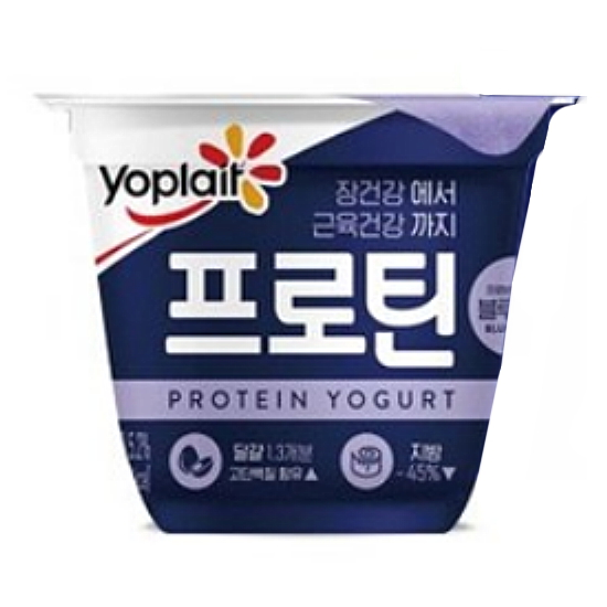 빙그레 요플레 프로틴 요거트 블루베리 100g (4개)