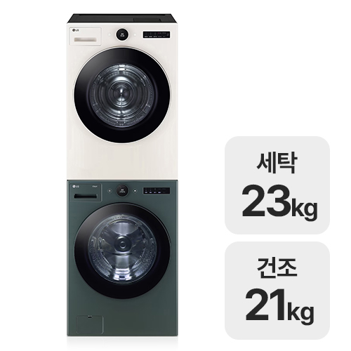 LG전자 트롬 오브제컬렉션 FX23GNG + RD21ESE_이미지
