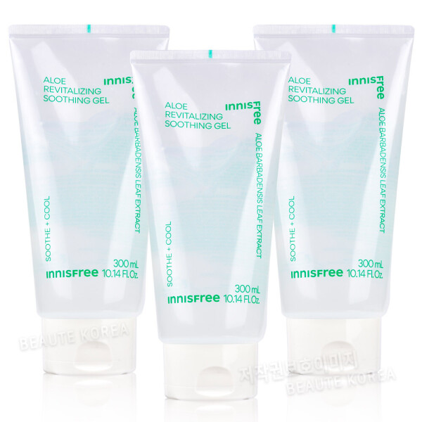 이니스프리 알로에 리바이탈라이징 수딩젤 300ml (3개)_이미지