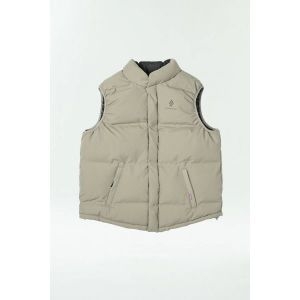 게스 국내판 스페셜 트 패딩조끼 V2 WELLON SEAMLESS PADDED VEST Olive Branch 521629_이미지
