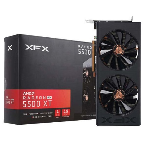 XFX 라데온 RX 5500 XT THICC II D6 4GB_이미지