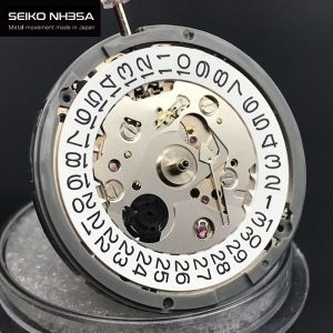 세이코 케이로 323033 일본 NH35A 프리미엄 기계식 무브먼트 NH35 화이트 Datewheel 24 보석 자동 감기 고