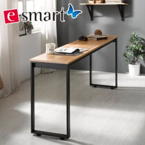 e스마트  스틸 사각다리 식탁 1800x400 (의자별도)