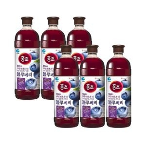 청정원 홍초 블루베리 1.5L (6개)_이미지
