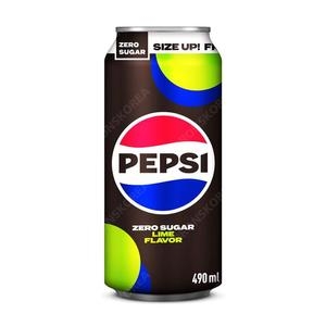 롯데칠성음료 펩시콜라 제로슈거 라임향 490ml (24개)_이미지