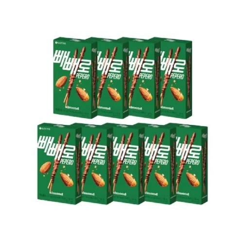 롯데제과 아몬드 빼빼로 32g (9개)_이미지
