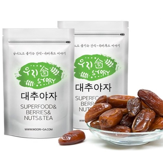 우리가스토리 대추야자 500g (2개)