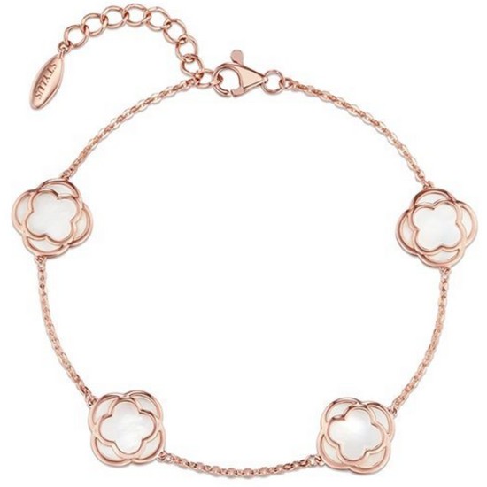 스타일러스 14K 썸칼라플라워컷3(MOP) 팔찌 232100005_이미지