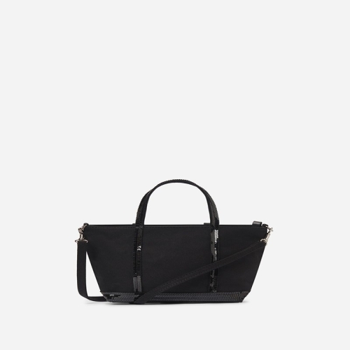바네사브루노 XS Canvas Tote Bag Black 0PVE01-V40410-999_이미지