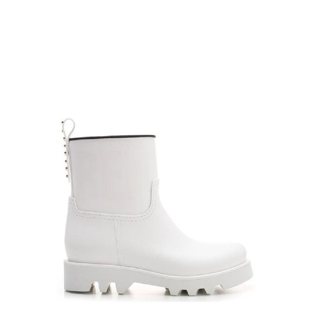 발렌티노 레드 RED 스터드 디테일 레인 부츠 WQ2S0G19QDF 031 T_이미지